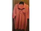 greg norman golf shirts large rust 46x31 - Opportunity