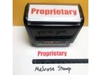 Proprietary Rubber Stamp Red Ink Self Inking Ideal 4913 - Opportunity