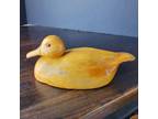 Vintage Duck Signed Tom Schmill Boutte Louisiana LA Carved - Opportunity