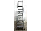 Cotterman Rolling Step Ladder 450 Lbs Capacity 10 Steps - Opportunity