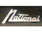 Antique National Cash Register 4.5” Metal Logo Badge NCR - Opportunity