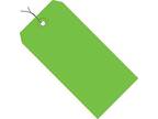 Green Shipping Tags Wired 13 Pt 4 1/4" x 2 1/8" 4 Case of - Opportunity
