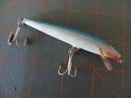Vintage Wooden Rapala - Blue, Silver & White - 3 1/4 inch - Opportunity