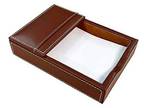 Dacasso Rustic Brown Leather 4 6-Inch Memo Holder 7.00 x - Opportunity