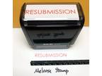 Resubmission Rubber Stamp Red Ink Self Inking Ideal 4913 - Opportunity