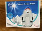 Snow Zone Polar Bear Inflatable Snow Tube Sled NEW 6 Years & - Opportunity