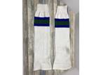 Vintage Hockey Socks Leg Warmers Pad Covers Stripes Large (2 - Opportunity