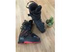 2016 Head Hammer 130 Ski Boots 25.5 Black/Red - Opportunity!