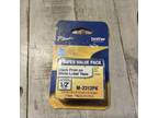 2-Pack Genuine Brother M-231 P-Touch 1/2” Label Tape Black - Opportunity
