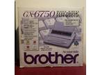Brother GX6750 Daisy Wheel Electronic Typewriter - Opportunity