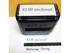 EOB Enclosed Rubber Stamp Black Ink Self Inking Ideal 4913 - Opportunity