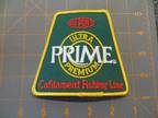 Vintage Fishing Patch - Prime Fishing Line - 4 x 4 inch - Opportunity