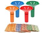 Coin Counters & Coin Sorters Tubes Bundle of 4 Color-Coded - Opportunity