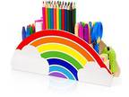GAMENOTE Wooden Pen Holder & Pencil Holders - Rainbow Supply - Opportunity
