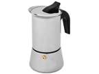9-CUP/450ML Avanti Inox Espresso Coffee Maker Thumb Operated