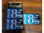 Maxwell 8mm GX-MP Camcorder Videotape 120 New