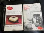 Sunbeam Instruction Booklets Blender and Frypan Retro
