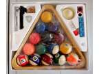 Vintage Sportcraft Billiard starter set new in open box