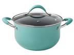 The Pioneer Woman Non-Stick 5.5 Qt. Dutch Oven With Lid Teal - Opportunity