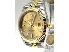 Rolex Date Just 41mm Two Tone Champagne Index Dial Jubilee 126333 Unworn 2022+