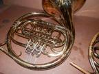 2 Vintage Conn Single F French Horns !Good Fixeruppers! No Reserve!