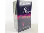 Sealed 3 Pack Sony T-160VE Premium Grade 8 Hour Blank Media - Opportunity