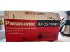 Vintage Panasonic AC/DC Stereo AM/FM Radio Cassette Recorder - Opportunity