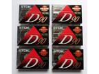 Lot of 6 TDK D90 High Output IECI Type I Cassette Tapes - Opportunity