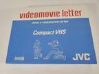 VINTAGE JVC Videomovie Letter VL-10 NEVER USED Complete in - Opportunity