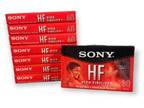 SONY HF 60 Minute Blank Audio Cassette Tapes High Fidelity - Opportunity