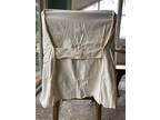 Crate & Barrel Slipcover 4 PCS Set for Folding Chair Cotton - Opportunity