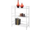 3-Shelf Shelving Unit Three Tier Folding Bookcase Small - Opportunity
