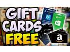 Get Free Gift Cards - Opportunity