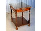 Small Rectangular Side Table with Spacious Drawer - Opportunity