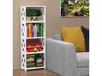 Rerii Bookcase 5 Tier Small Bookshelf Kids Open Shelves - Opportunity