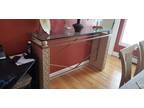 Exquisite Sofa table or side board. Very Modern Glass - Opportunity