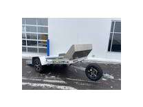 2023 aluma 8605/13 tilt bed snowmobile trailer