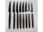 Vintage ST REGIS STEAK KNIVES - Set of 8- Rosewood & - Opportunity