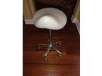 Gray Bothered Brother Saddle Chair - Opportunity