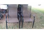 4- hampton bay Patio Chairs Outdoor Dining Chairs Furniture - Opportunity