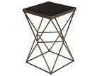 24 inch Caged Frame Accent Table - 15 inches wide by 15 - Opportunity