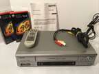 Sanyo VWM-900 VHS 4 Head VCR with Remote RCA Cables Manual &