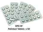 DPD XF Water Test Tablets 1 Pack x50 Rapid Water Test