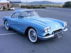 1960 Corvette Convertible Blue on Blue