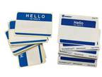 66 Hello My Name Is Name Tags Labels Adhesive Badge Stickers - Opportunity