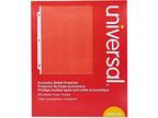 Universal 21123 Standard Sheet Protector Economy 8 1/2 x 11 - Opportunity