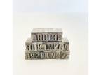 Movable Type Bodini Printers Block All Metal Upper Case Font - Opportunity