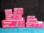 100 Binder Clips, Mixed Lot; Large, Medium, Small, and Mini - Opportunity
