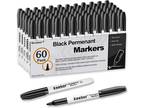 Permanent Markers Bulk of 60 Count Keebor Black Fine Point - Opportunity