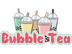 Bubble Tea 36" Concession Decal Sign cart Trailer Stand
